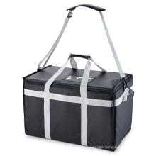 Foldable Lunch Insulated Cooler Bag Heated Food Delivery Bag Thermal Bag